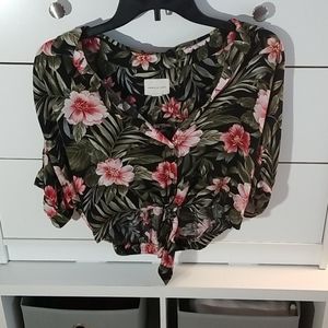 Hawaiian print shirt